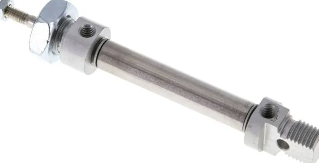 ISO 6432-Zylinder, doppeltwirkend, Kolben 8mm,Hub 25mm