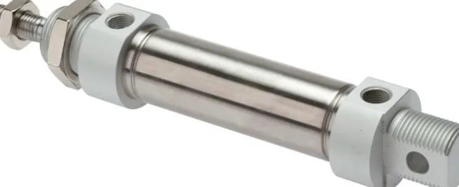 ISO 6432-Zylinder, doppeltwirkend, Kolben 16mm,Hub 10mm -Eco-Line