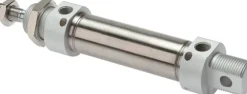 ISO 6432-Zylinder, doppeltwirkend, Kolben 20mm,Hub 80mm -Eco-Line, einstellbare Endlagendämpfung