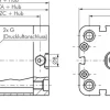 ISO 21287-Zylinder, doppeltw., Kolben 25mm, Hub 40mm, Kolbenstange AG