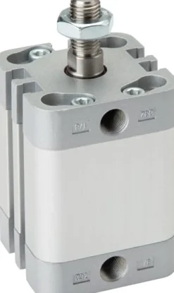 ISO 21287-Zylinder, doppeltw., Kolben 80mm, Hub 300mm, Kolbenstange AG