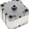 ISO 21287-Zylinder, doppeltw., Kolben 80mm, Hub 20mm, Kolbenstange mit IG