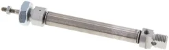 ISO 6432-Zylinder, einfachwirkend, Kolben 10mm, Hub 50mm