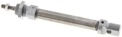 ISO 6432-Zylinder, einfachwirkend, Kolben 12mm, Hub 50mm