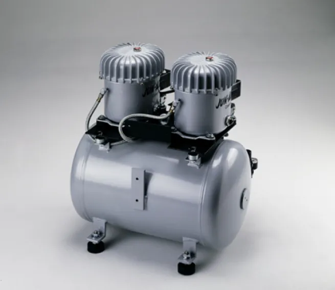 JUN-AIR flüsterleiser Kompressor 12-40 Motor ölgeschmiert mit Filterdruckminderer JUNAIR