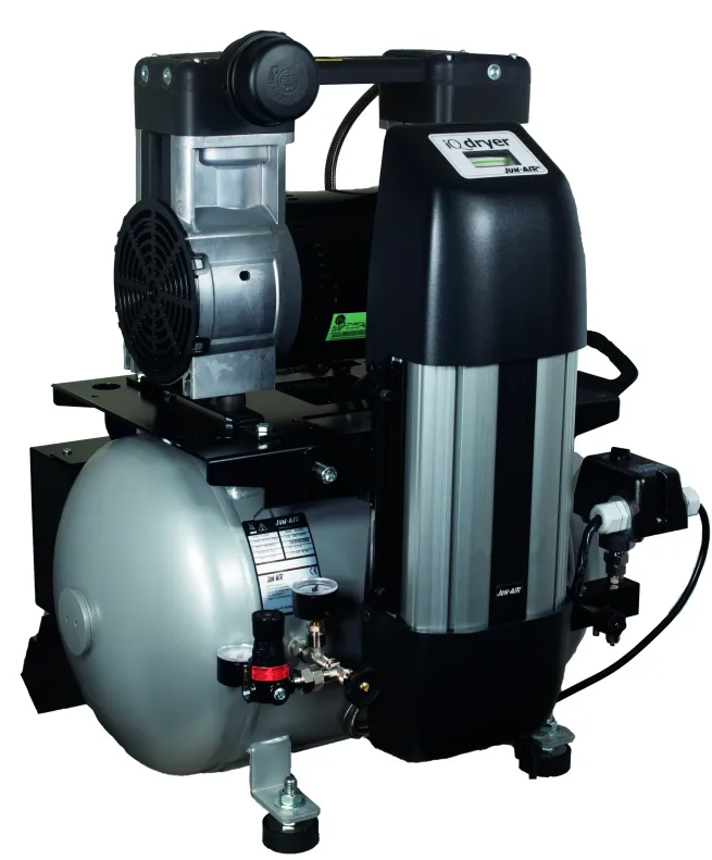 JUN-AIR ölfreier Kompressor 120R-40BQ3 mit Adsorptionstrockner