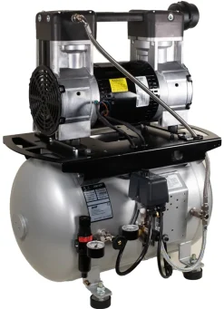 JUN-AIR ölfreier leiser Kompressor 120R-40B mit Tank