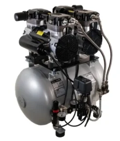JUN-AIR ölfreier leiser Kompressor 2x106R-40B mit Tank