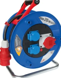 Kabeltrommel 20 mtr., IP44, Standard, BGI 608