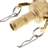 Kamlock-Kupplung (C) 19 (3/4")mm Schlauch, Messing