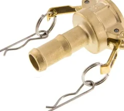 Kamlock-Kupplung (C) 19 (3/4")mm Schlauch, Messing