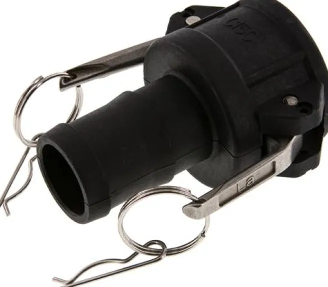 Kamlock-Kupplung (C) 38 (1-1/2")mm Schlauch, Polypropylen