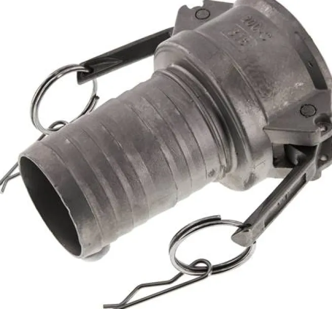 Kamlock-Kupplung (C) 50 (2")mm Schlauch, Edelstahl (1.4408)