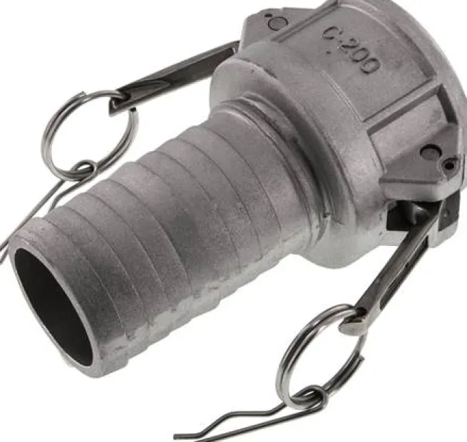 Kamlock-Kupplung (C) 50 (2")mm Schlauch, Aluminium