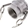 Kamlock-Kupplung (D) Rp 2"(IG), Aluminium