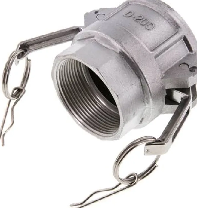 Kamlock-Kupplung (D) Rp 2"(IG), Aluminium