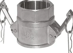 Kamlock-Kupplung (D) Rp 2"(IG), Edelstahl (1.4408)