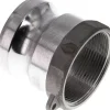 Kamlock-Stecker (A) Rp 2"(IG), Aluminium