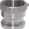Kamlock-Stecker (A) Rp 3/4"(IG), Messing