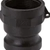 Kamlock-Stecker (A) Rp 1-1/4"(IG), Polypropylen
