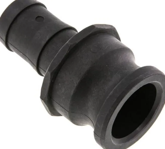 Kamlock-Stecker (E) 32 (1-1/4")mm Schlauch, Polypropylen, Stecker mit reduziertem Anschluss