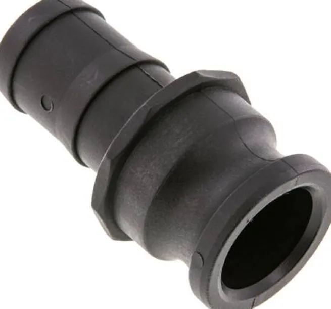 Kamlock-Stecker (E) 38 (1-1/2")mm Schlauch, Polypropylen