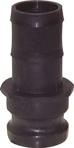 Kamlock-Stecker (E) 32 (1-1/4")mm Schlauch, Polypropylen