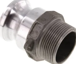 Kamlock-Stecker (F) R 1-1/2"(AG), Aluminium