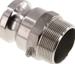 Kamlock-Stecker (F) R 2"(AG), Edelstahl (1.4408)