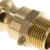 Kamlock-Stecker (F) R 1"(AG), Messing