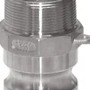 Kamlock-Stecker (F) R 1/2"(AG), Messing