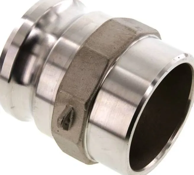 Kamlock-Stecker mit Anschweißende 88,9mm