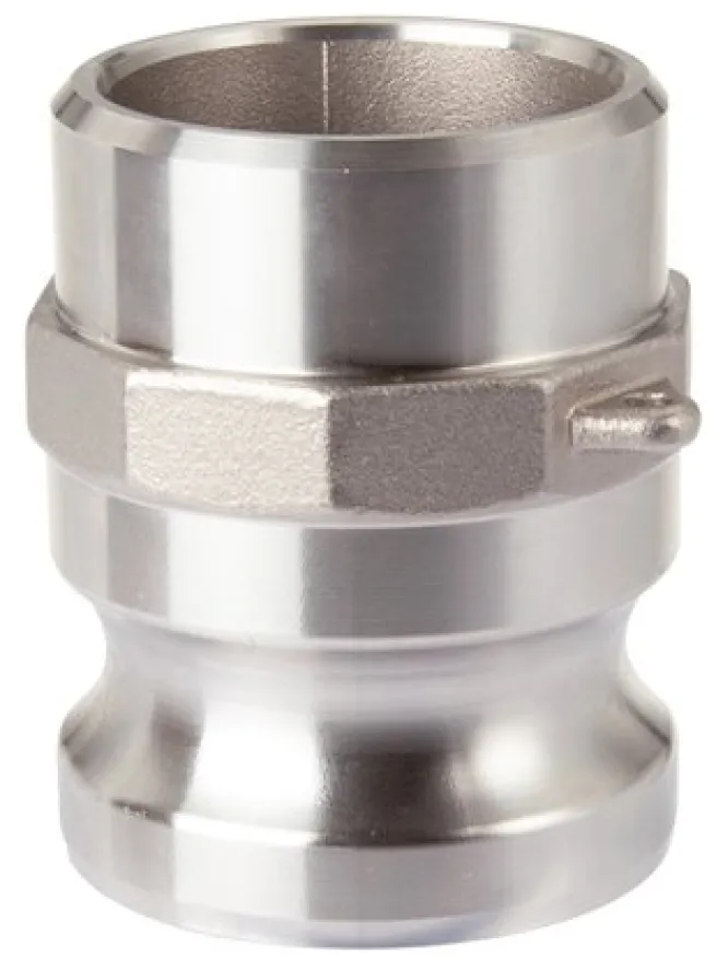 Kamlock-Stecker mit Anschweißende 21,3mm