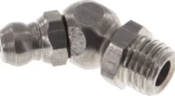 45° Kegelschmiernippel, M 8x1 (konisch), 1.4305 (6-kant)