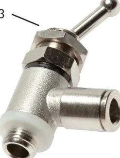 Kipphebelventil 2/2-Wege, 6 mm (außen)-G 1/4" (AG)