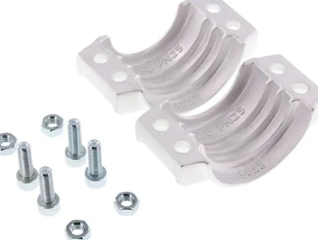 Klemmschalen 63 - 67mm, Aluminium, EN14420-3 (DIN2817)