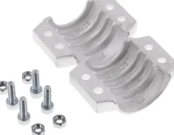 Klemmschalen 43 - 46mm, Aluminium, EN14420-3 (DIN2817)