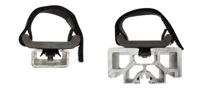 Klettbandhalter für Schläuche 6 - 60 mm, Schraubmontage