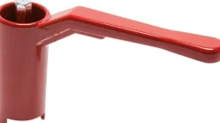 Kombigriff-rot, Größe 3, Lang (Aluminium lackiert)