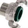 Kompressorkupplung G 3/4"(AG), Edelstahl, Dichtung FKM