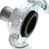 Kompressorkupplung G 3/8"(AG), Stahl verzinkt, Dichtung NBR