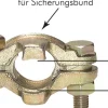 Kompressorkupplung 19 (3/4") mm Schlauch, drehbar, S-Bund