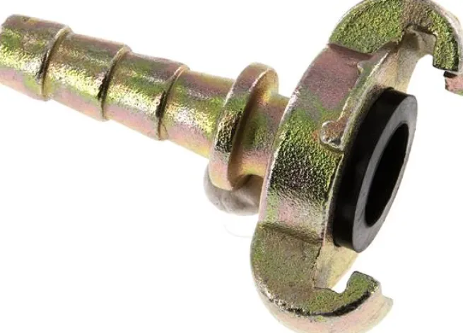 Kompressorkupplung 13 (1/2") mm Schlauch m. Sicherungsbund