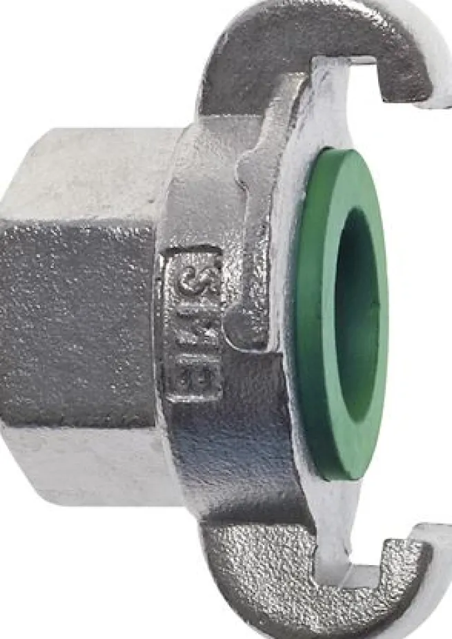 Kompressorkupplung Rp 3/4"(IG), Edelstahl, Dichtung FKM