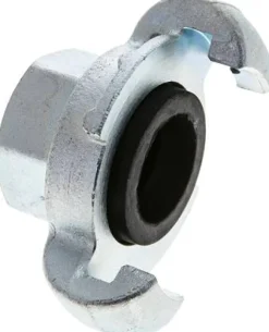 Kompressorkupplung Rp 1/2"(IG), Stahl verzinkt, Dichtung NBR