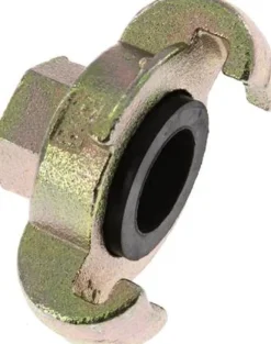 Kompressorkupplung Rp 3/8"(IG), Stahl verzinkt, Dichtung NBR