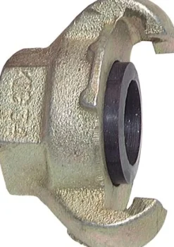 Kompressorkupplung Rp 3/8"(IG), Stahl verzinkt, Dichtung NBR