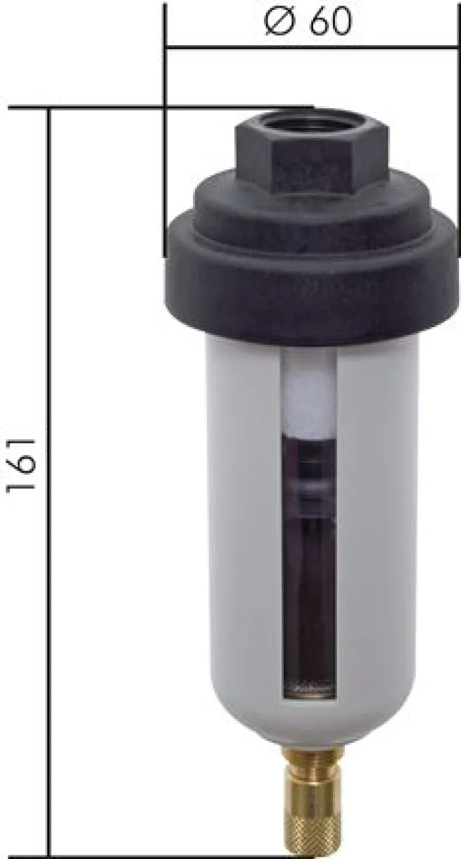 Kondensatableiter, G 1/2", automatisch