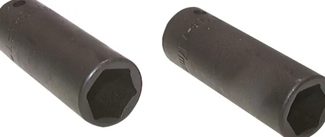 Kraftstecknuss, lang, SW 21, 1/2" (12,7 mm)