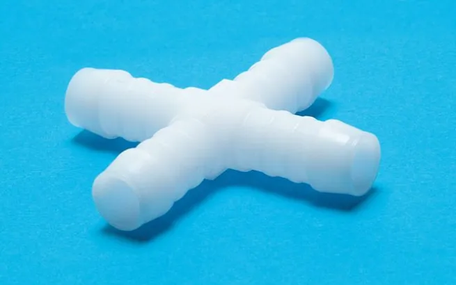 Kreuz-Schlauchverbinder 4mm, POM